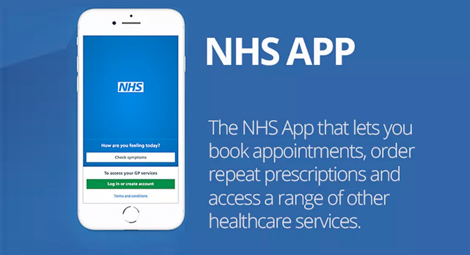 NHS App the NHS app that lets you book appointments order repeat prescriptions and access a range of other healthcare services